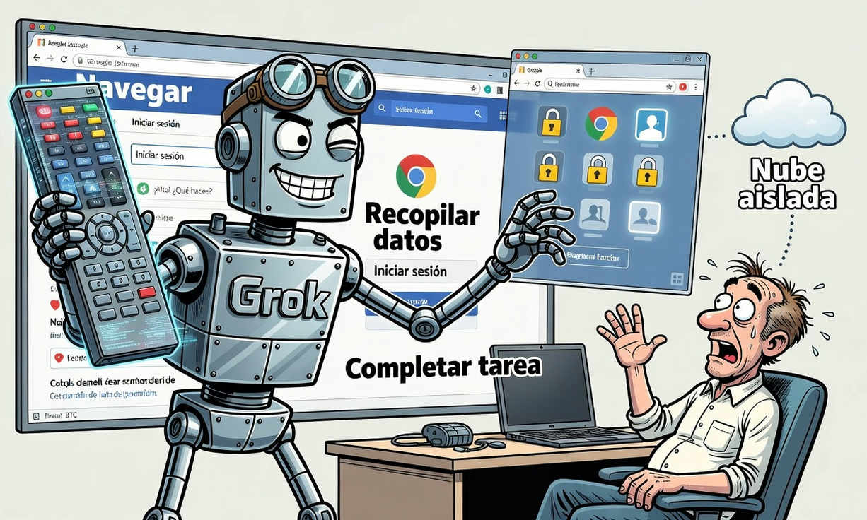 Grok Build integra navegador web para una automatización de tareas sin precedentes en la IA