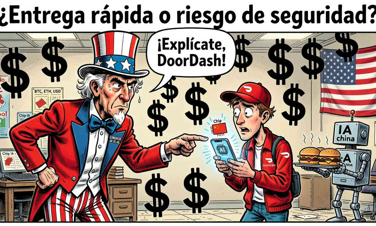 Congreso de EE. UU. investiga a DoorDash por utilizar IA china: un dilema entre eficiencia y seguridad nacional