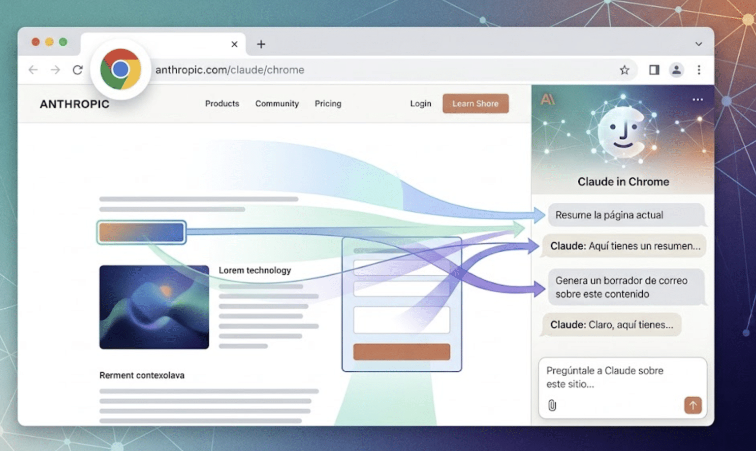 Claude in Chrome se expande: la IA de Anthropic ahora automatiza tareas web para todos sus usuarios de pago