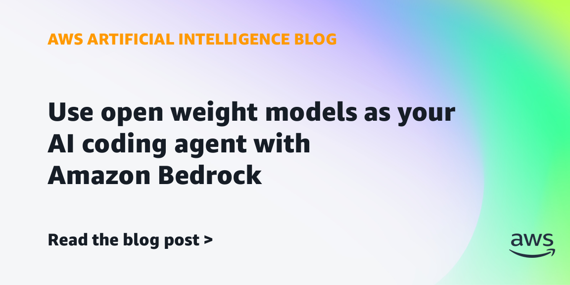 Agentes de IA para codificar con modelos de peso abierto en Amazon Bedrock