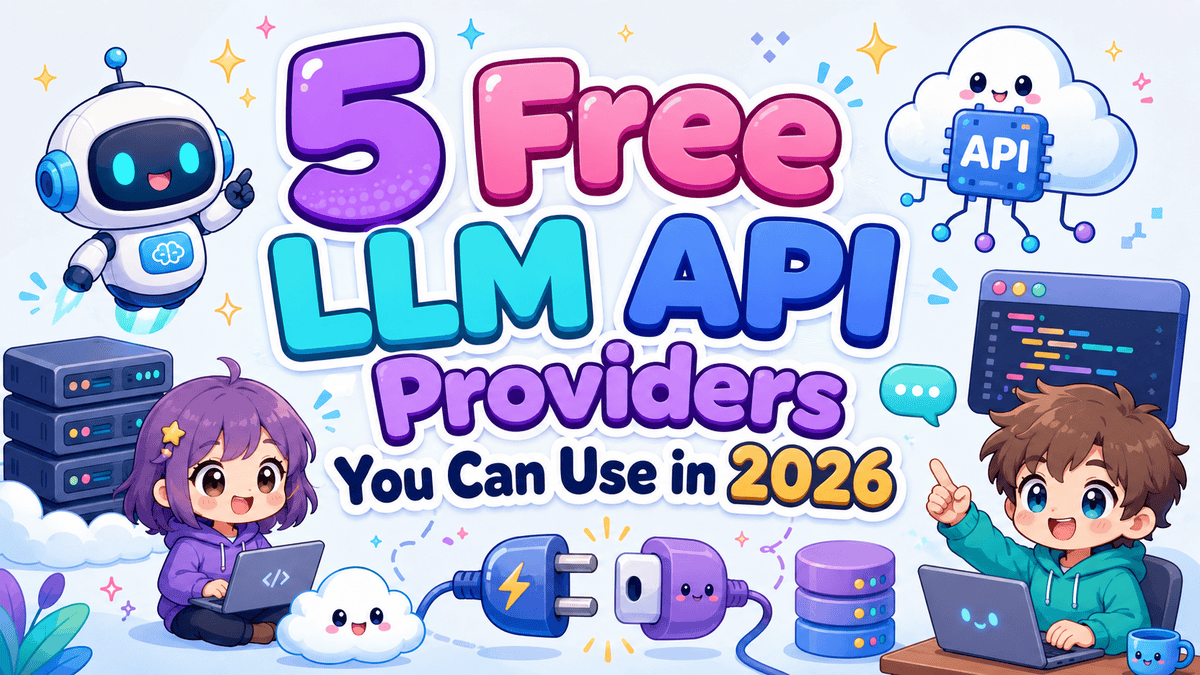 APIs de LLM gratuitas para tus proyectos en 2026: 5 proveedores