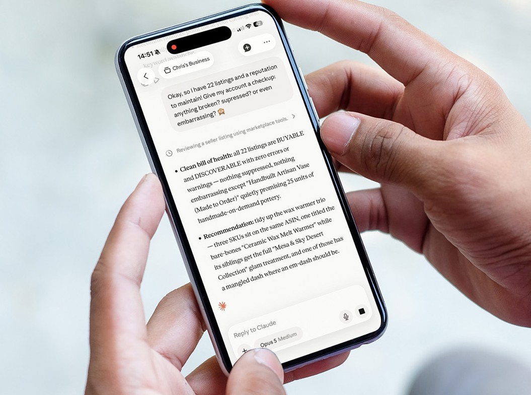 Amazon abre sus herramientas de vendedor a IAs externas, empezando con Anthropic Claude