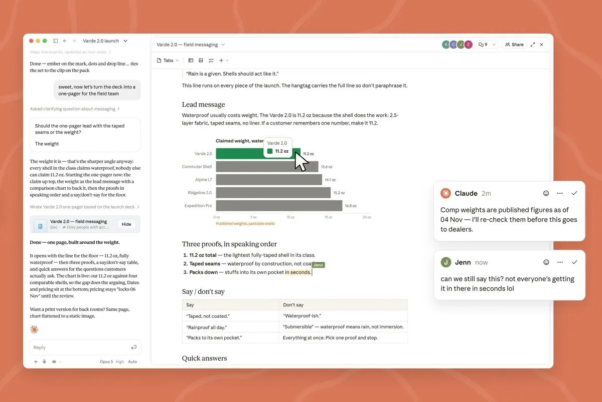 Claude se actualiza con Docs y Slides: la IA de Anthropic ahora crea y edita documentos y presentaciones