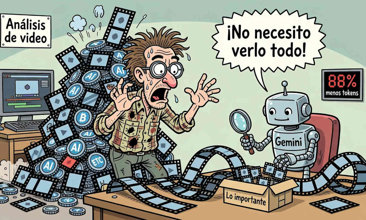 Gemini Flash revoluciona el análisis de vídeo: hasta un 88% menos de tokens y más precisión